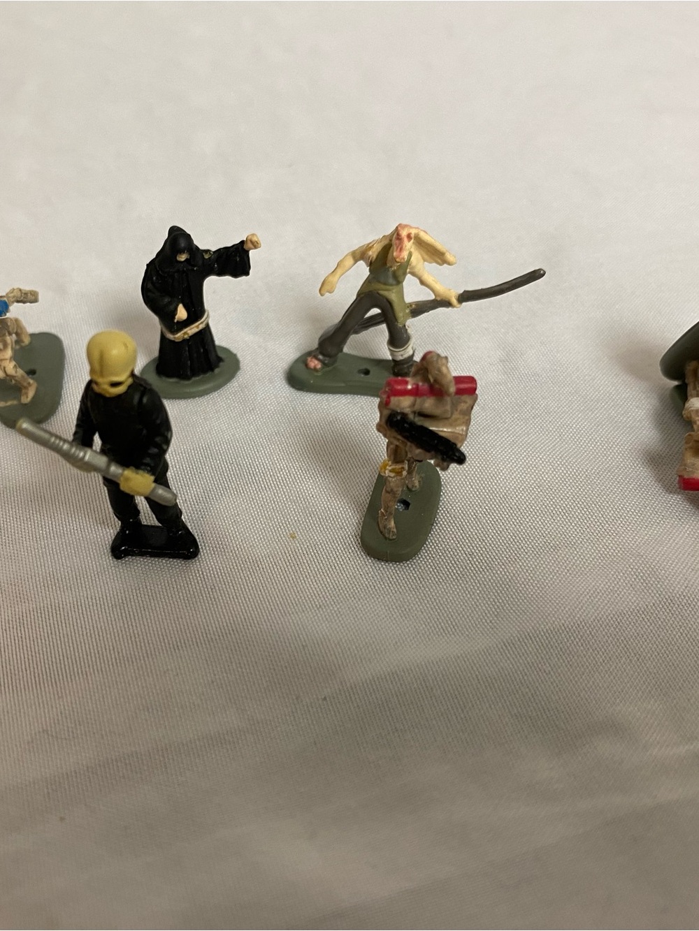Vintage micro machine, lot of six Star Wars